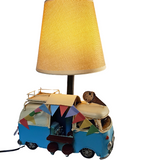 1963 Pale Blue Kombi Van Ice cream Van Table Lamp