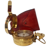 British Engineers Brass Navigational Compass