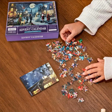 Snowy Night Christmas Advent Calendar Jigsaw Puzzle