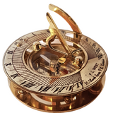 Brass Sundial Compass