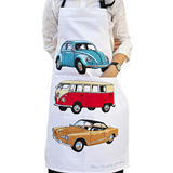 The Vintage VW Car Heavy Drill Cotton Apron