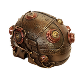 Steampunk Skull Compartment Box